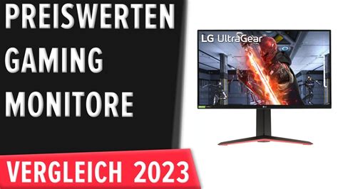 gaming monitore test 2023.